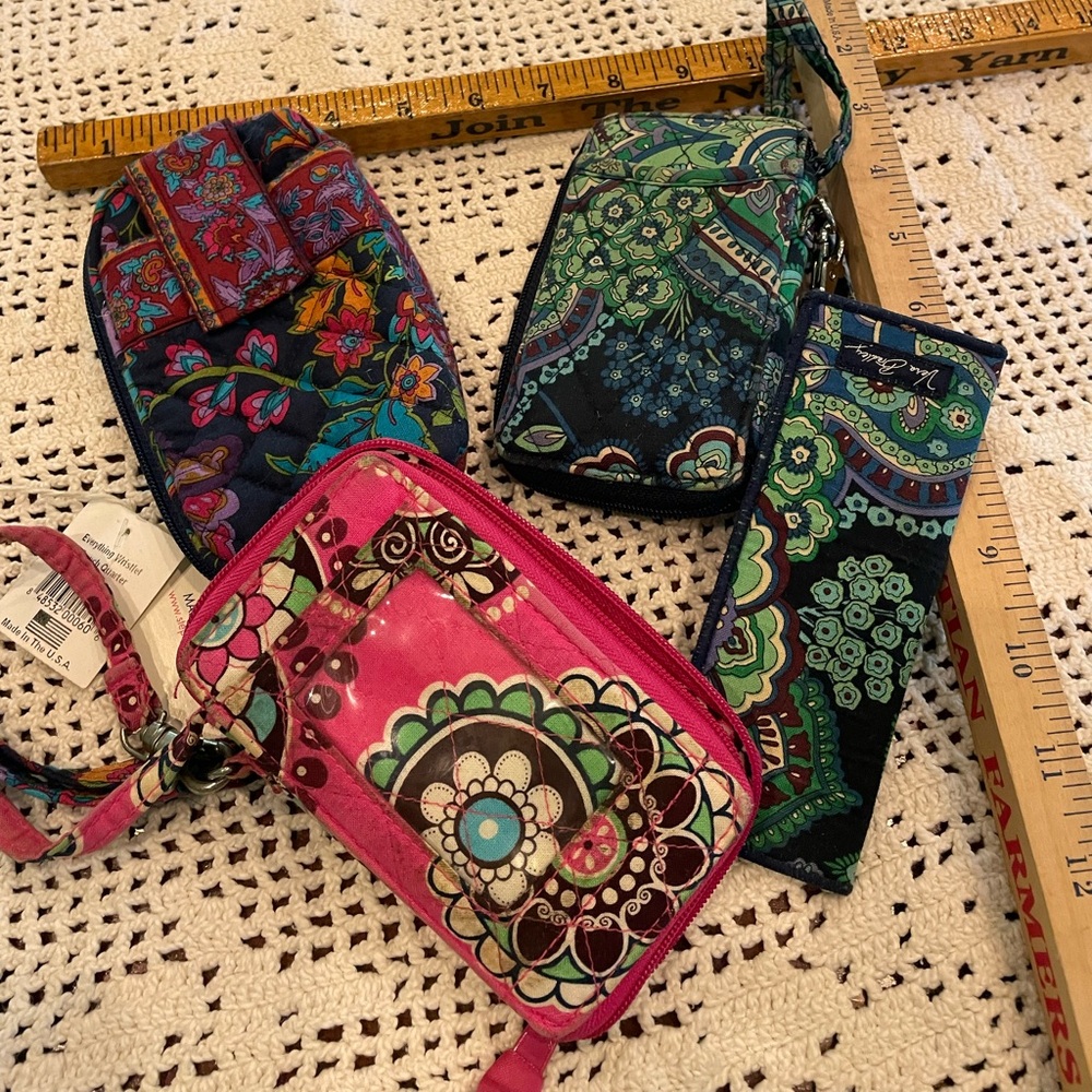 Summer wristlet bundle and one eyeglass case